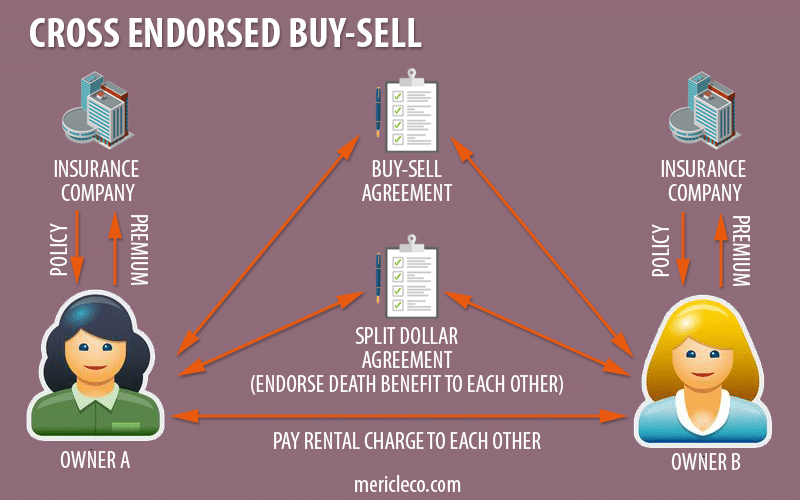 Cross Endorsed Buy Sell Agreement with Life Insurance