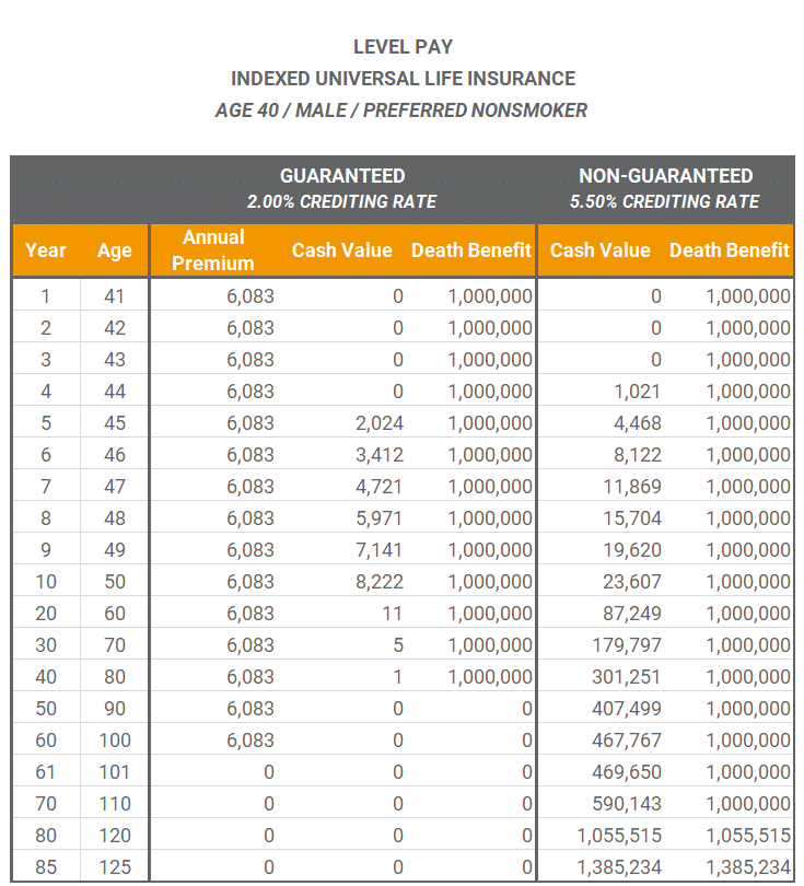 Level Pay Indexed Universal Life Insurance Policy Types