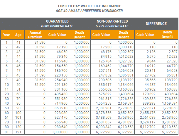 Limited Pay Whole Life Insurance | Mericle & Co.