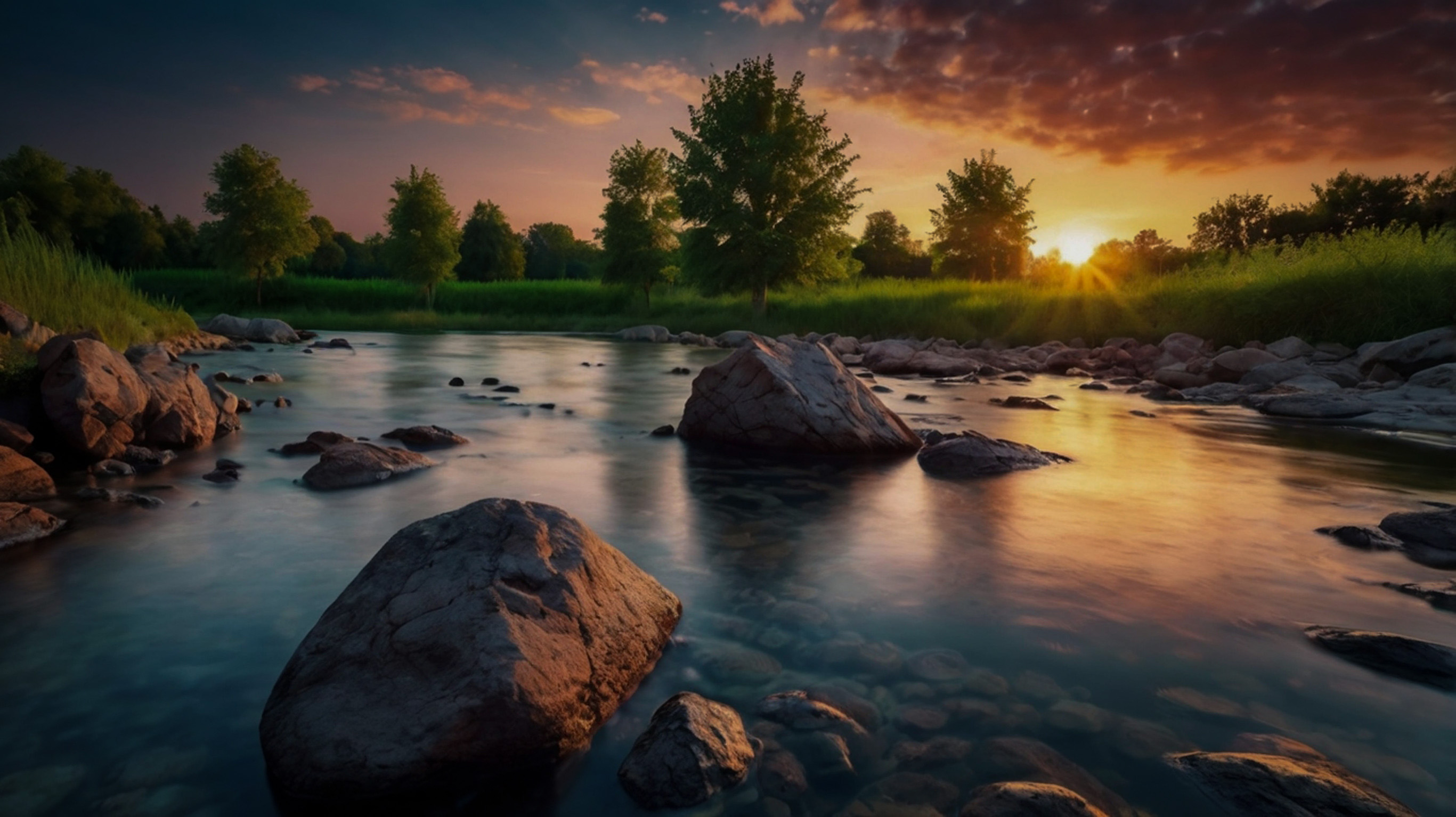 River landscape background representing estate liquidity and long-term planning